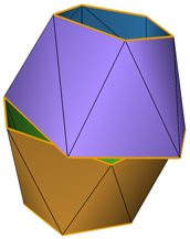 Simplified model with 26 triangles